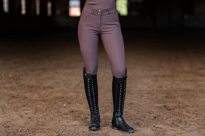 Pantalon Knee Grip jump Amaranth - Equestrian Stockholm