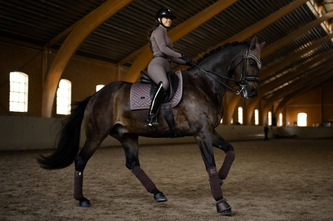 Amaranth saddle pad - Equestrian Stockholm