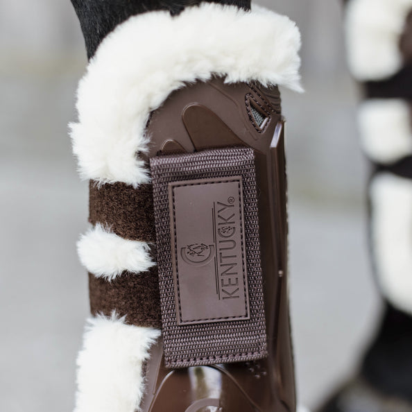 Guêtres Vegan Sheepskin Velcro - Kentucky