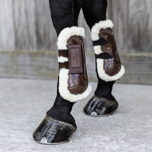 Guêtres Vegan Sheepskin Velcro - Kentucky