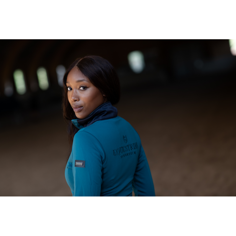 Aurora Blues Fleece Jacket - Equestrian Stockholm