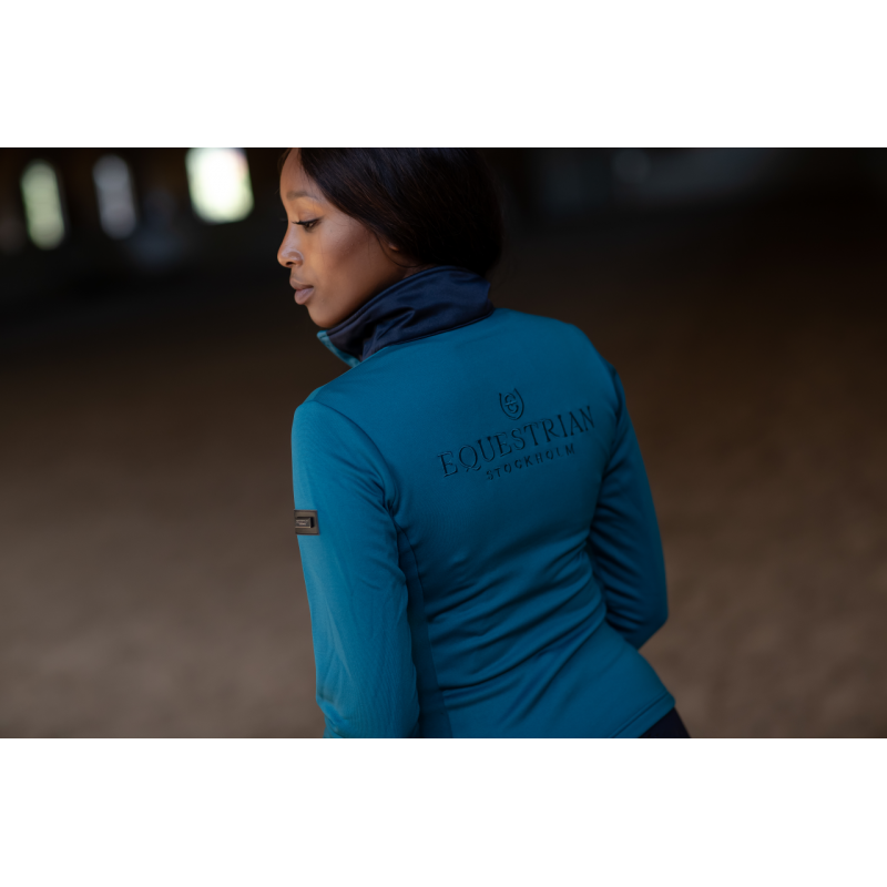 Aurora Blues Fleece Jacket - Equestrian Stockholm