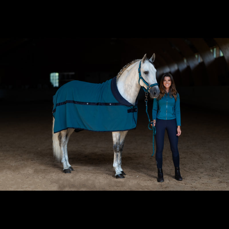 Couverture polaire Aurora Blues - Equestrian Stockholm