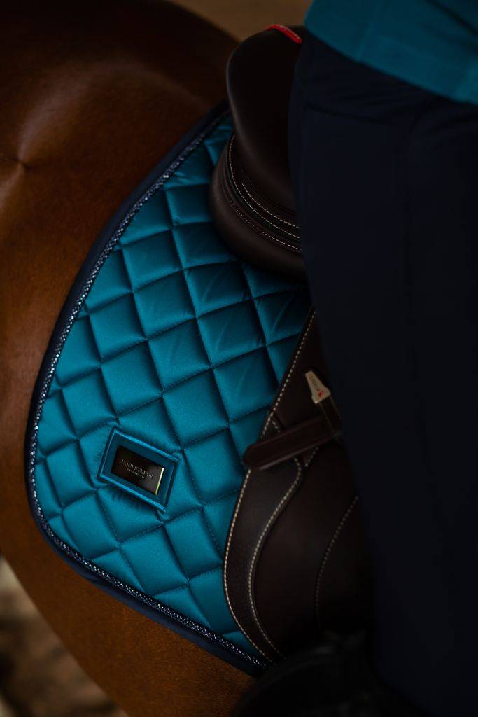 Tapis de selle Aurora Blues - Equestrian Stockholm