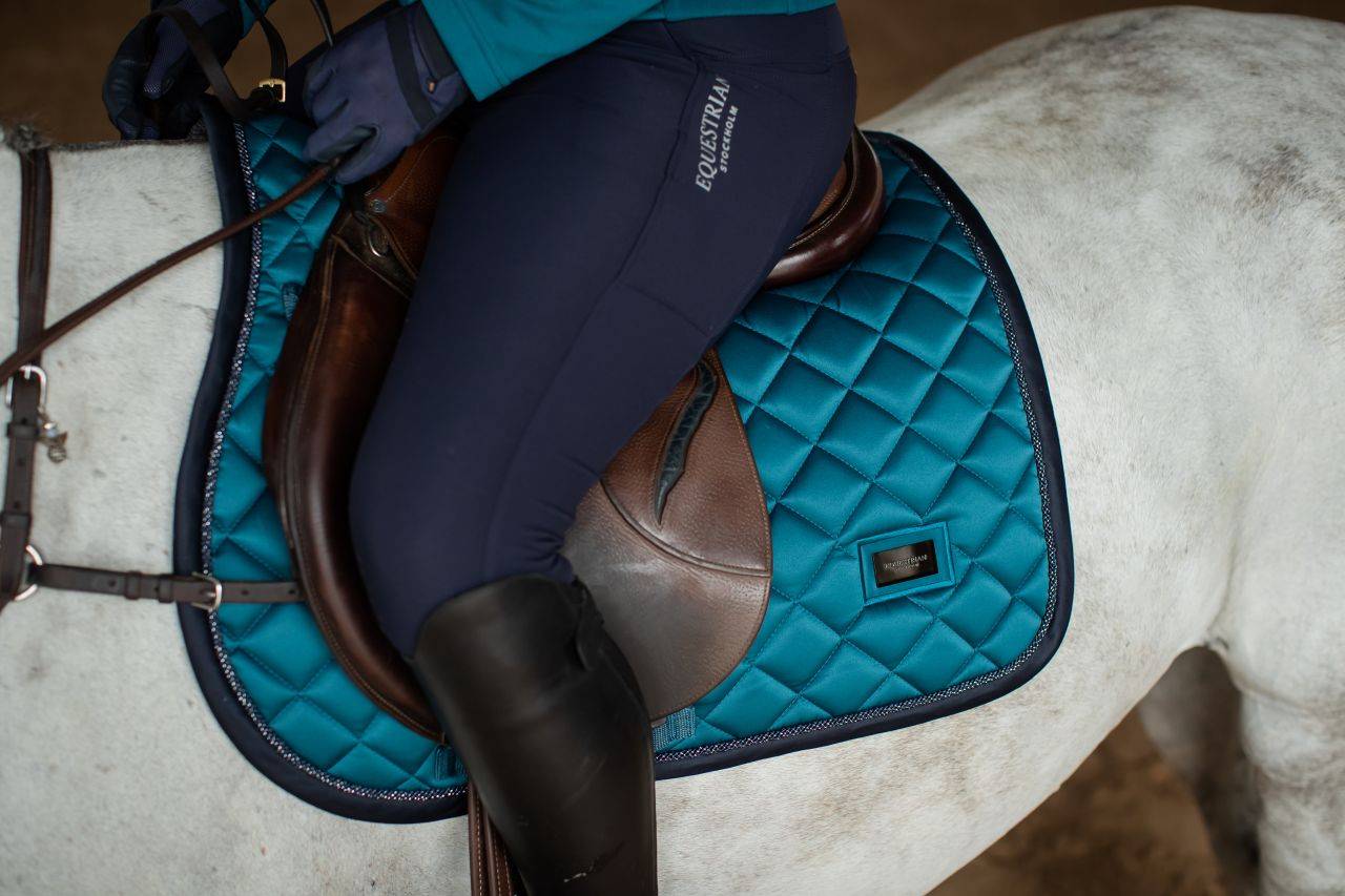 Tapis de selle Aurora Blues - Equestrian Stockholm