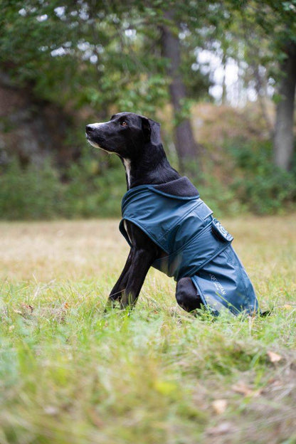 Couverture imperméable chien Aurora Blues - Equestrian Stockholm