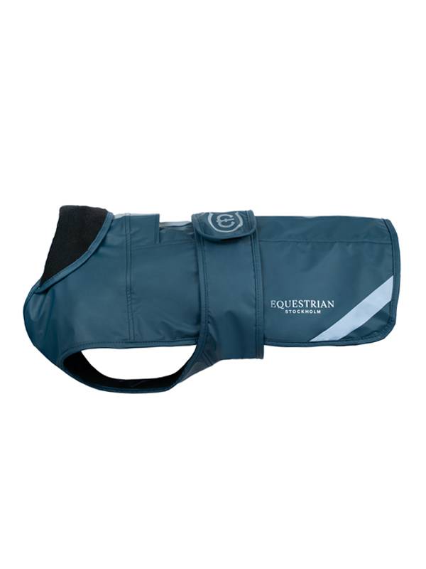 Couverture imperméable chien Aurora Blues - Equestrian Stockholm