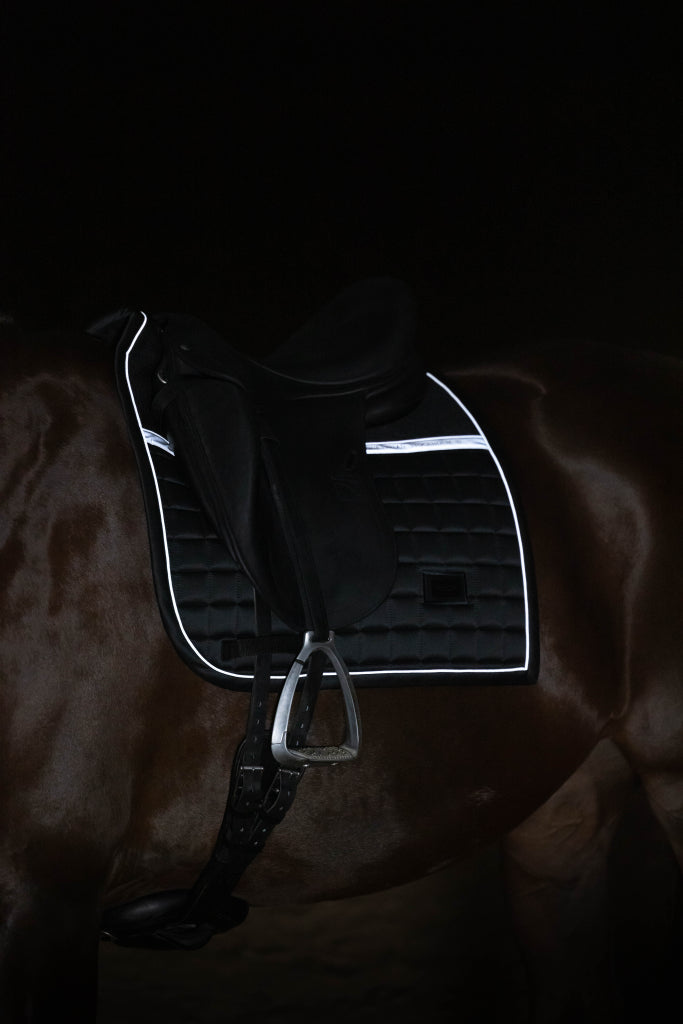 Tapis de selle Luminous Black - Equestrian Stockholm