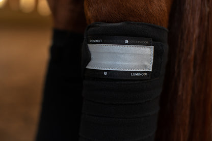 Bandes de polo Luminous Black - Equestrian Stockholm