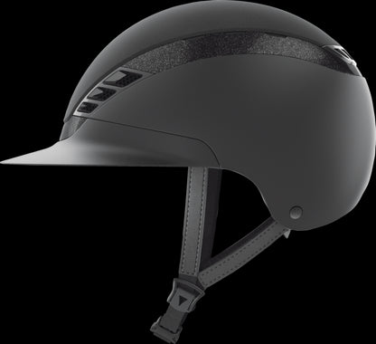 Casque AirLuxe Suprême Visière Polo Noir - Abus