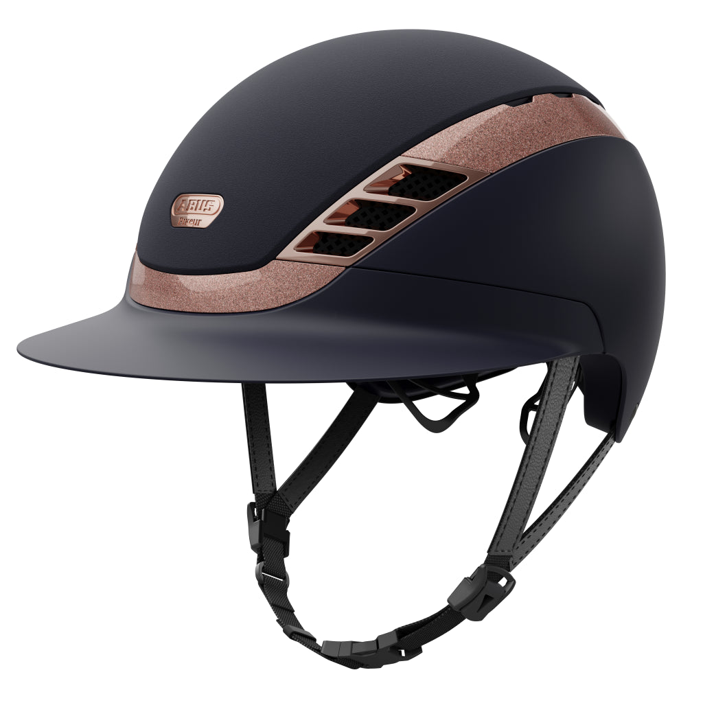 AirLuxe Supreme Helmet Visor Polo Navy/Rose Gold - Abus