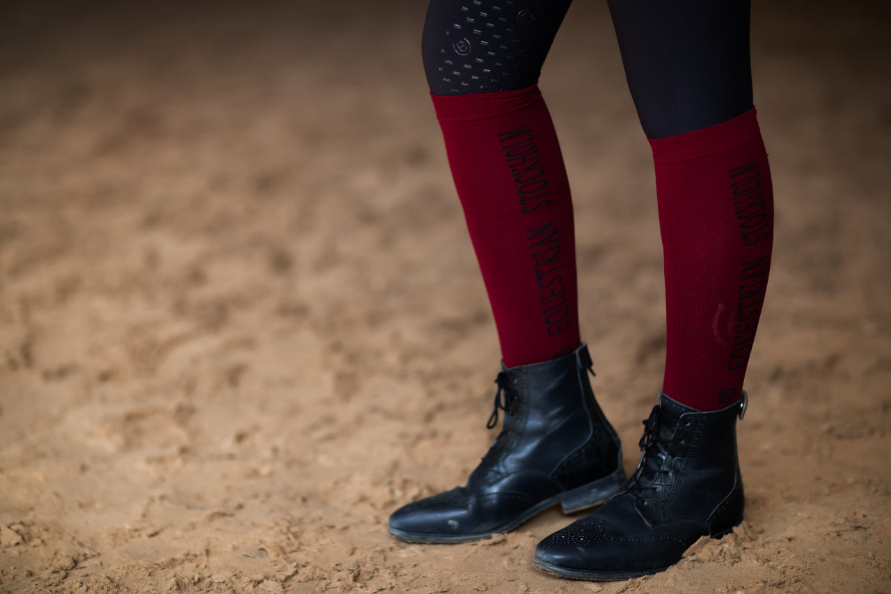 Chausettes Sportive Bordeaux - Equestrian Stockholm