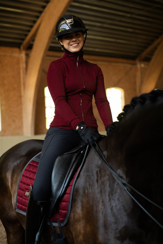 Explore Jacket Dark Bordeaux - Equestrian Stockholm