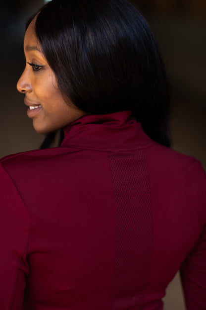 Explore Jacket Dark Bordeaux - Equestrian Stockholm