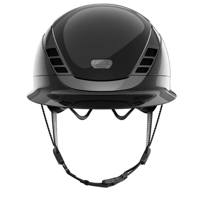 Casque AirLuxe Chrome Visière Polo Noir - Abus