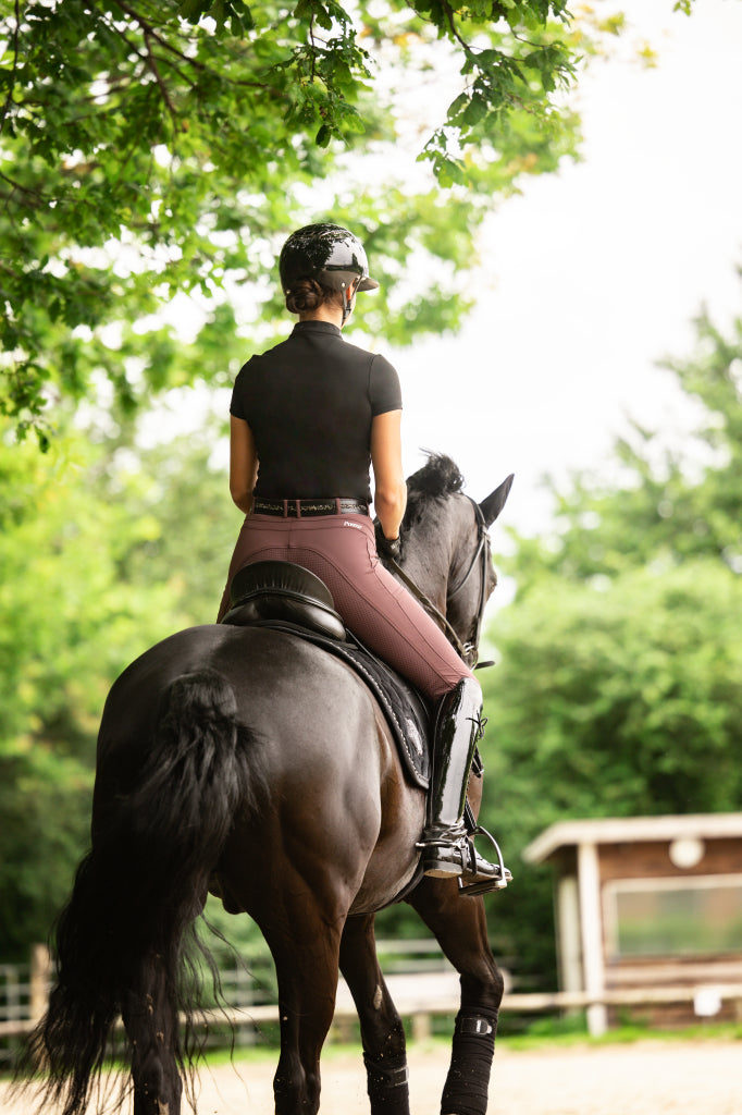 Casque AirLuxe Chrome Visière Polo Noir - Abus