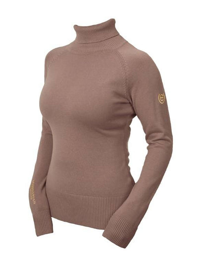 Pull col roulé Top Champagne - Equestrian Stockholm