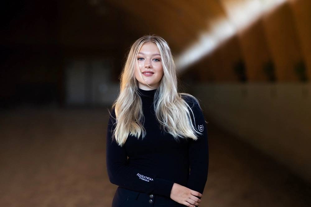 Pull col roulé Midnight Blue - Equestrian Stockholm