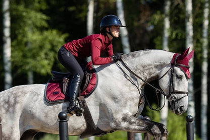 Tapis de selle Dark Bordeaux - Equestrian Stockholm