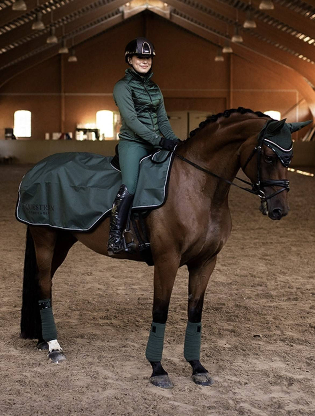 Couvre-reins Sycamore Green - Equestrian Stockholm