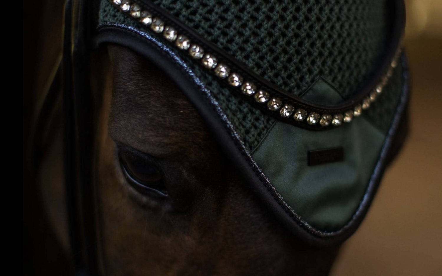 Fly cap Sycamore Green - Equestrian Stockholm