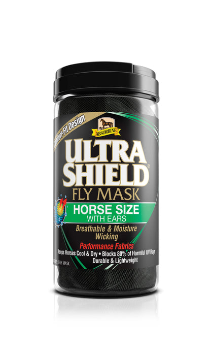 Masque anti-mouches Ultrashield avec oreilles - Absorbine