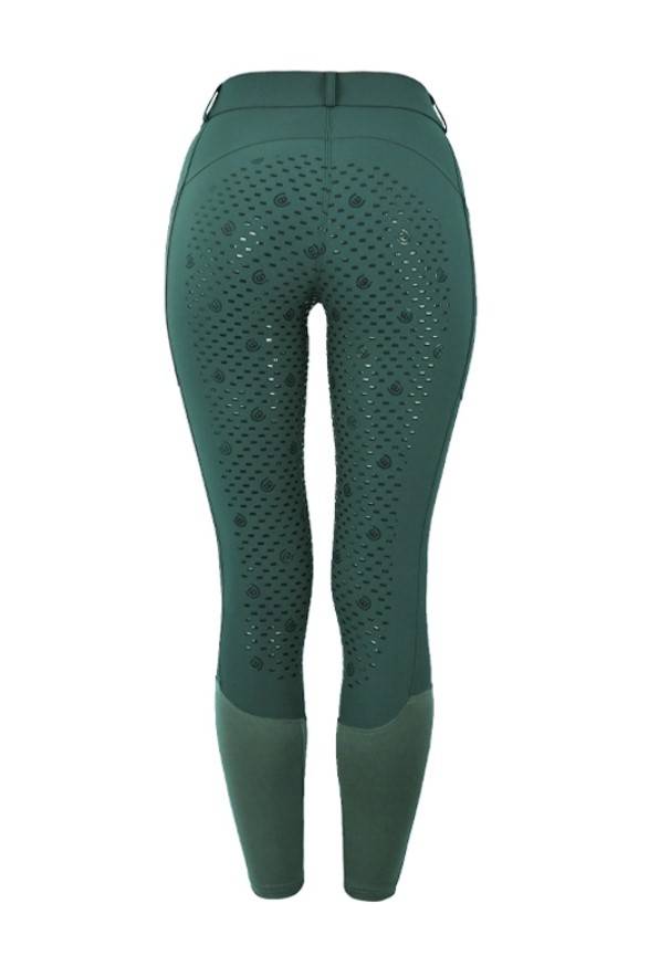 Pantalon Elite Full Grip dressage Sycamore Green - Equestrian Stockholm