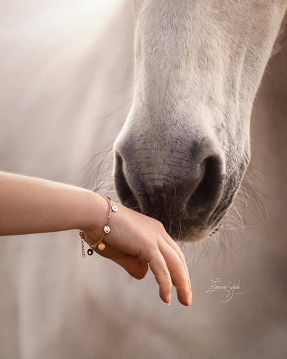 Bracelet avec breloques personnalisées - Ponytail &amp; Co