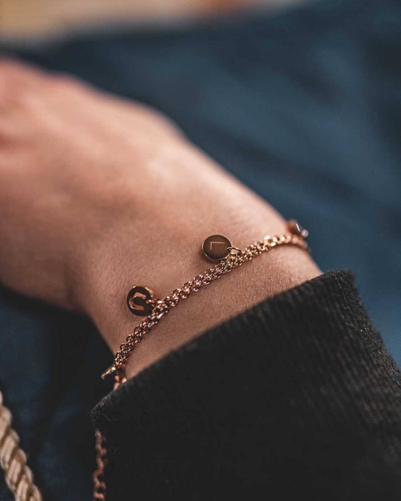 Bracelet avec breloques personnalisées - Ponytail &amp; Co