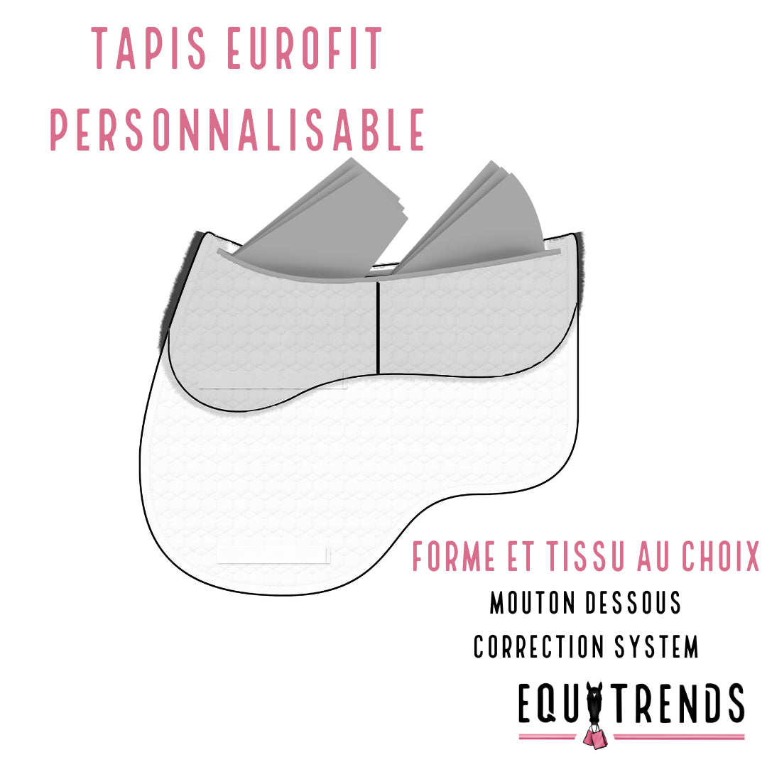 [PERSONNALISABLE] Tapis Eurofit Mouton Dessous Correction-System® - Mattes