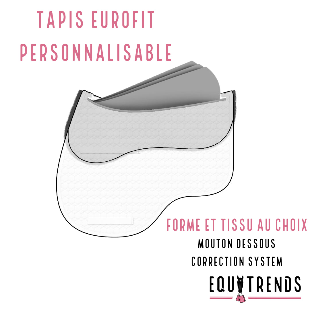 [PERSONNALISABLE] Tapis Eurofit Mouton Dessous Correction-System® - Mattes