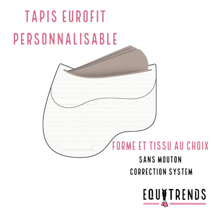 [PERSONNALISABLE] Tapis Eurofit Sans mouton Correction-System®- Mattes