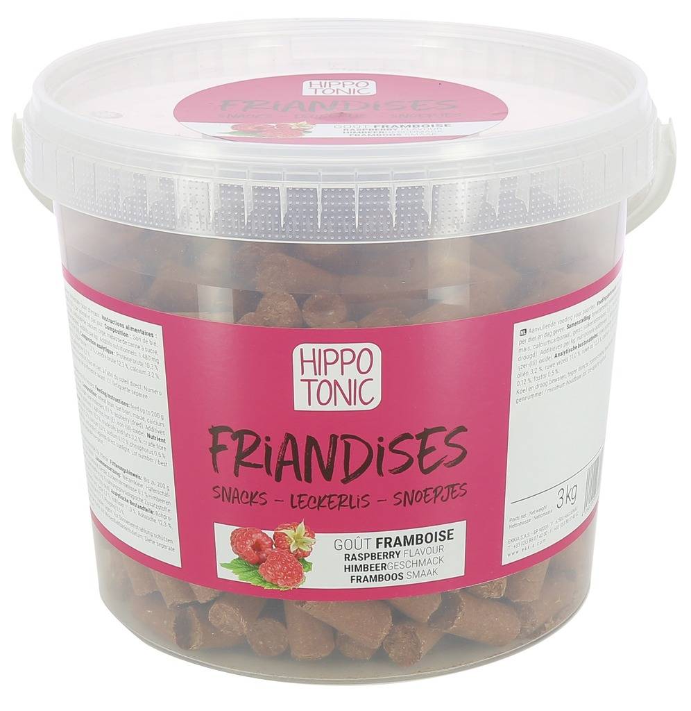 Raspberry horse treats - HIPPOTONIC