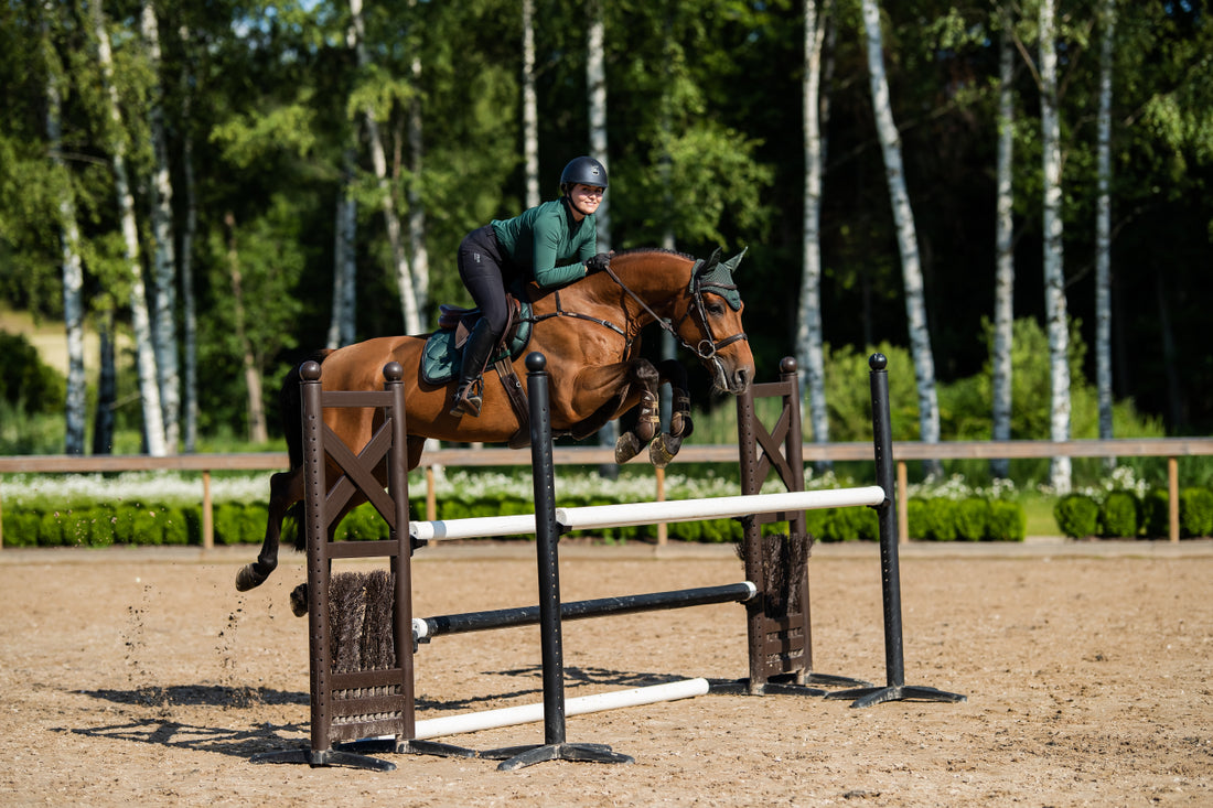Tapis de selle Sycamore Green MIXTE - Equestrian Stockholm