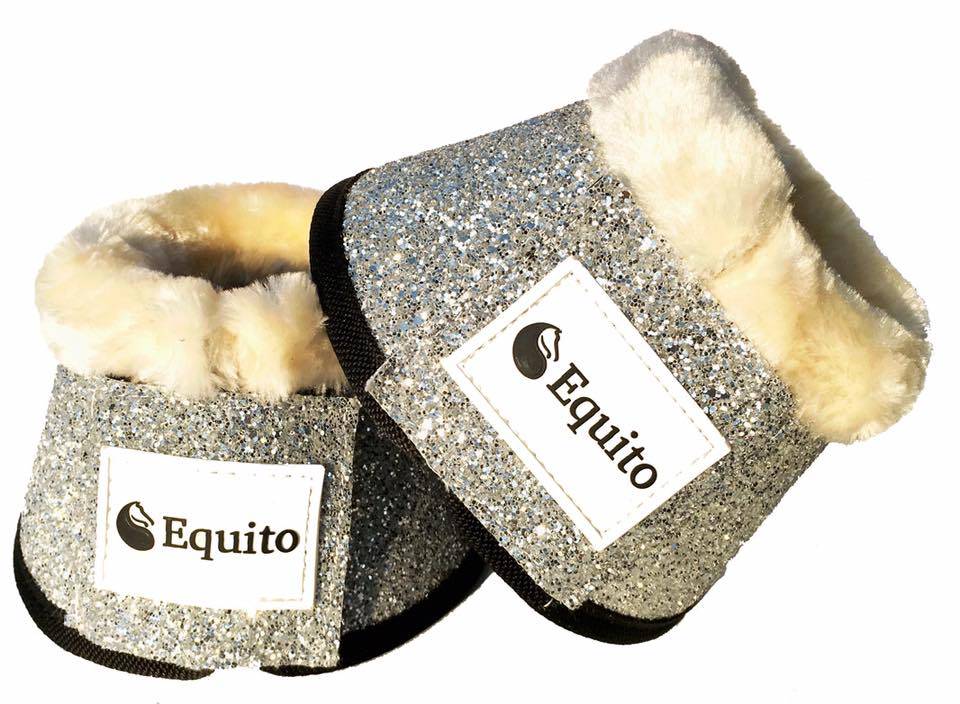 Silver glitter bells - Equito