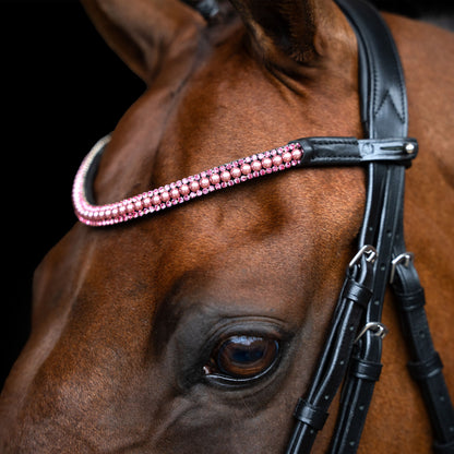 Frontal Beads en perles et strass rose - IMPERIAL RIDING