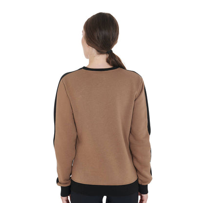 Sweat à col rond avec logo imprimé - Equestro