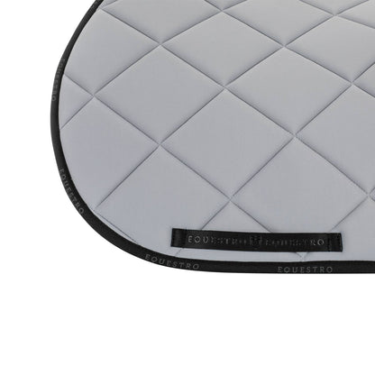 Tapis de selle technique logo gris/noir- EQUESTRO