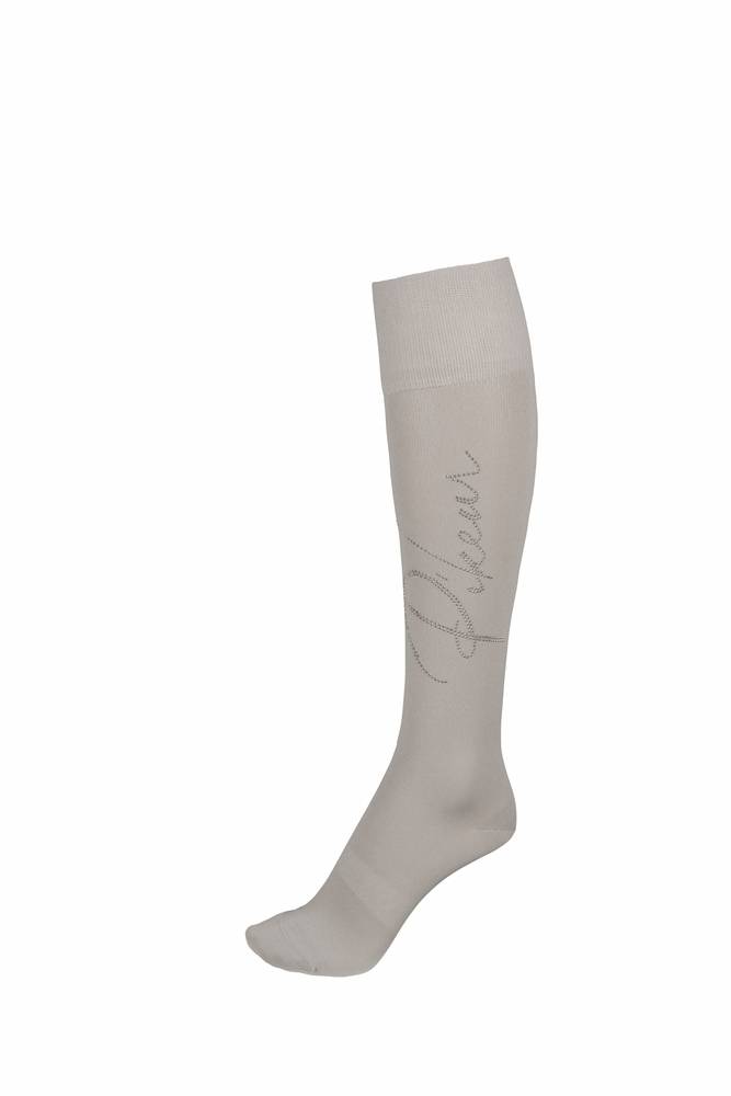 Socks with Pikeur Strass SS23 inscription - Pikeur