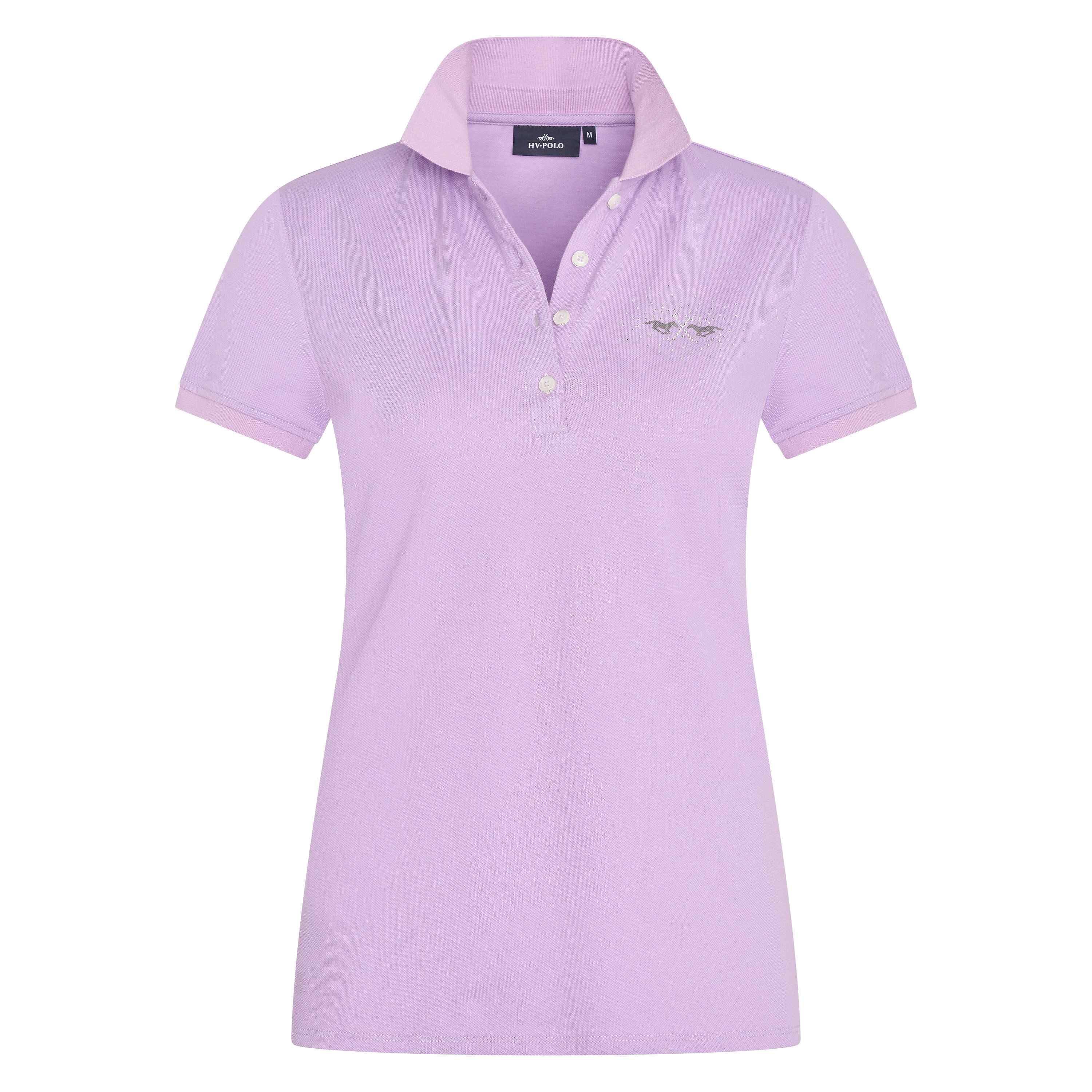 Classic rhinestone riding polo shirt - HV POLO