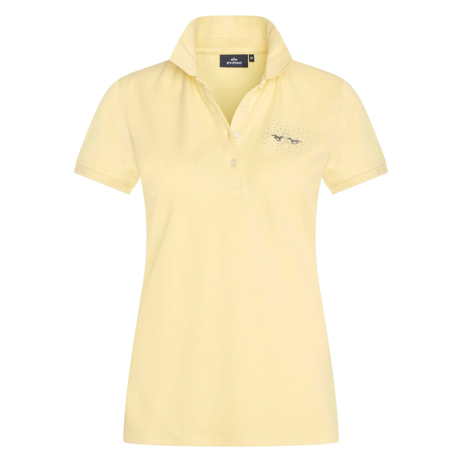 Classic rhinestone riding polo shirt - HV POLO