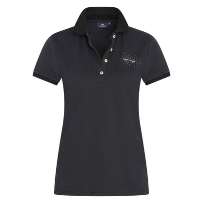 Classic rhinestone riding polo shirt - HV POLO