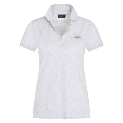 Classic rhinestone riding polo shirt - HV POLO