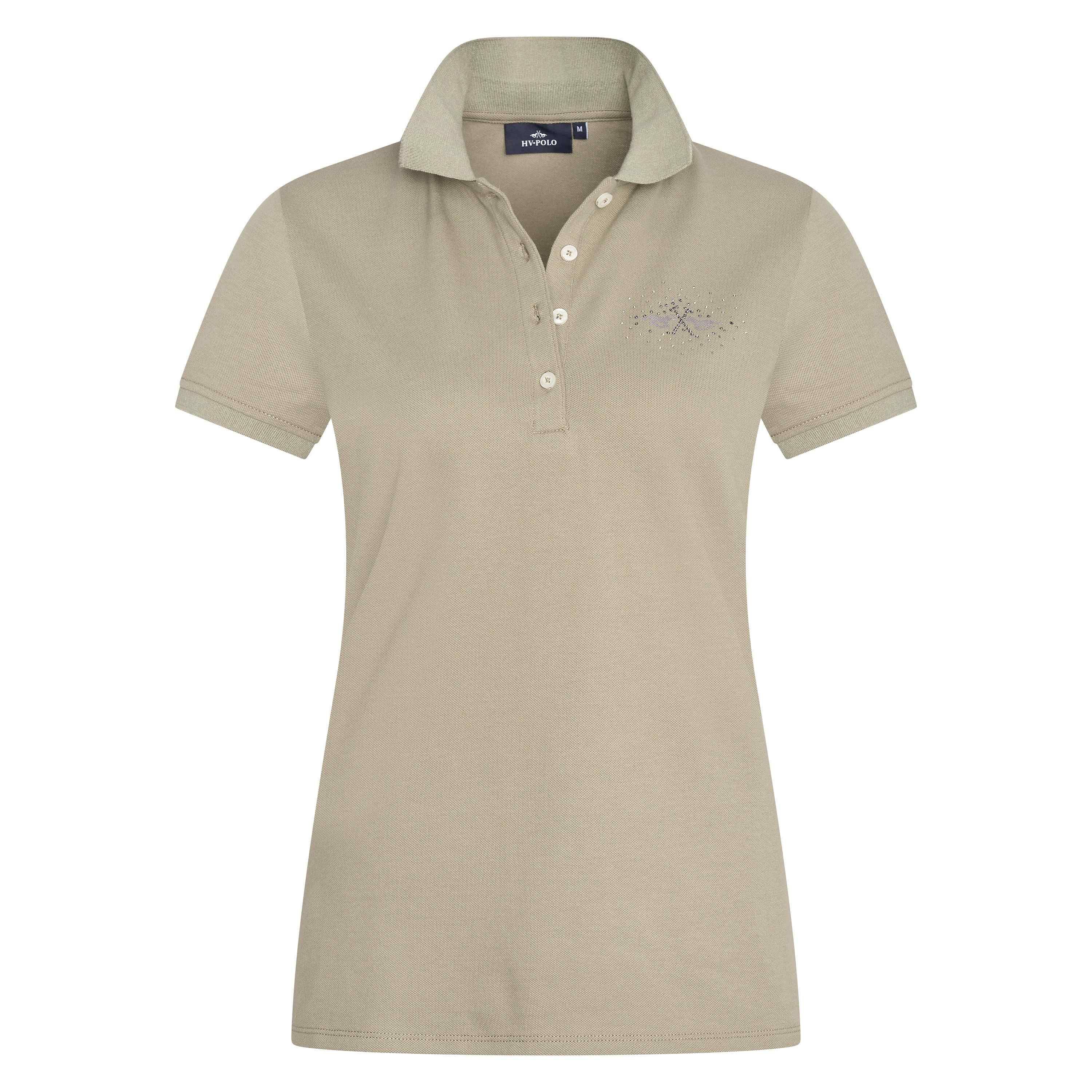 Classic rhinestone riding polo shirt - HV POLO