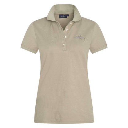Classic rhinestone riding polo shirt - HV POLO