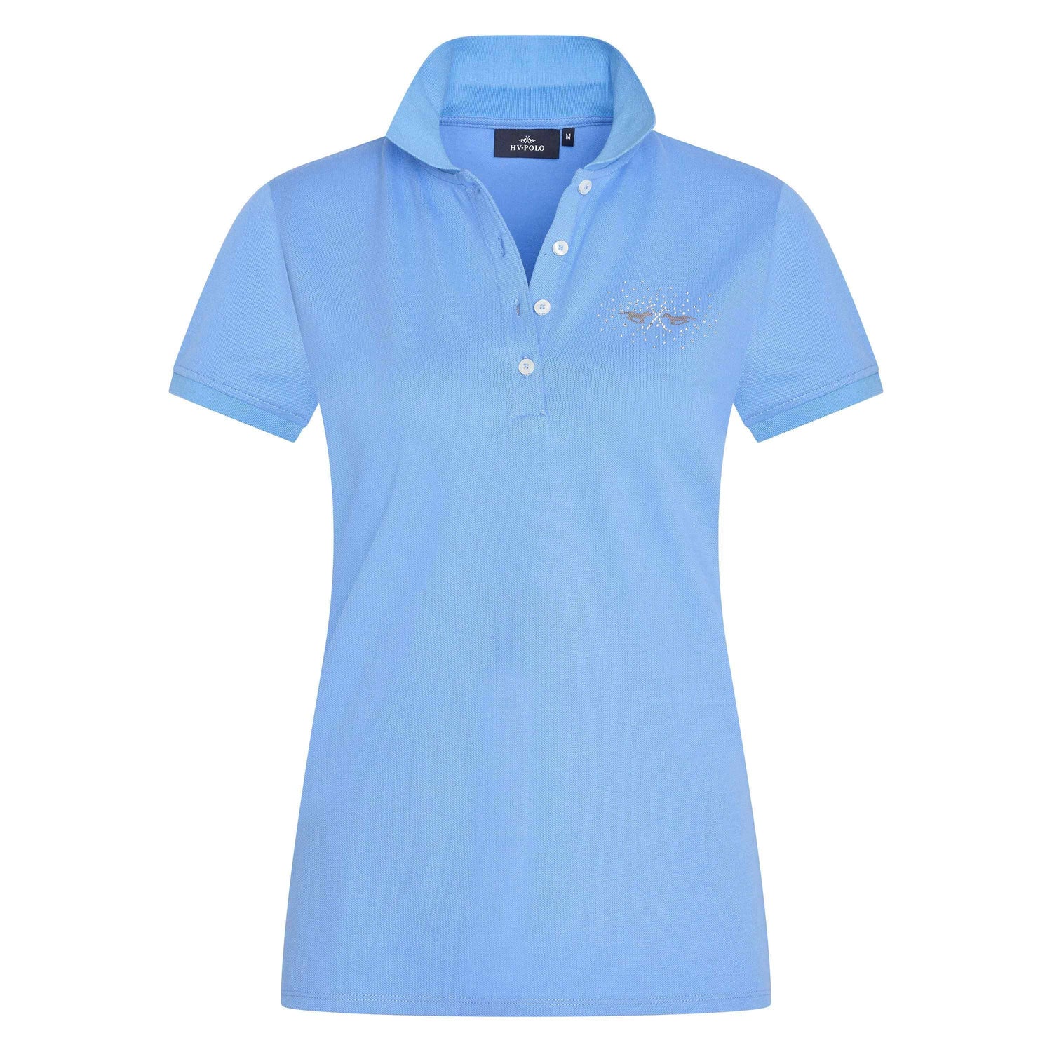 Classic rhinestone riding polo shirt - HV POLO