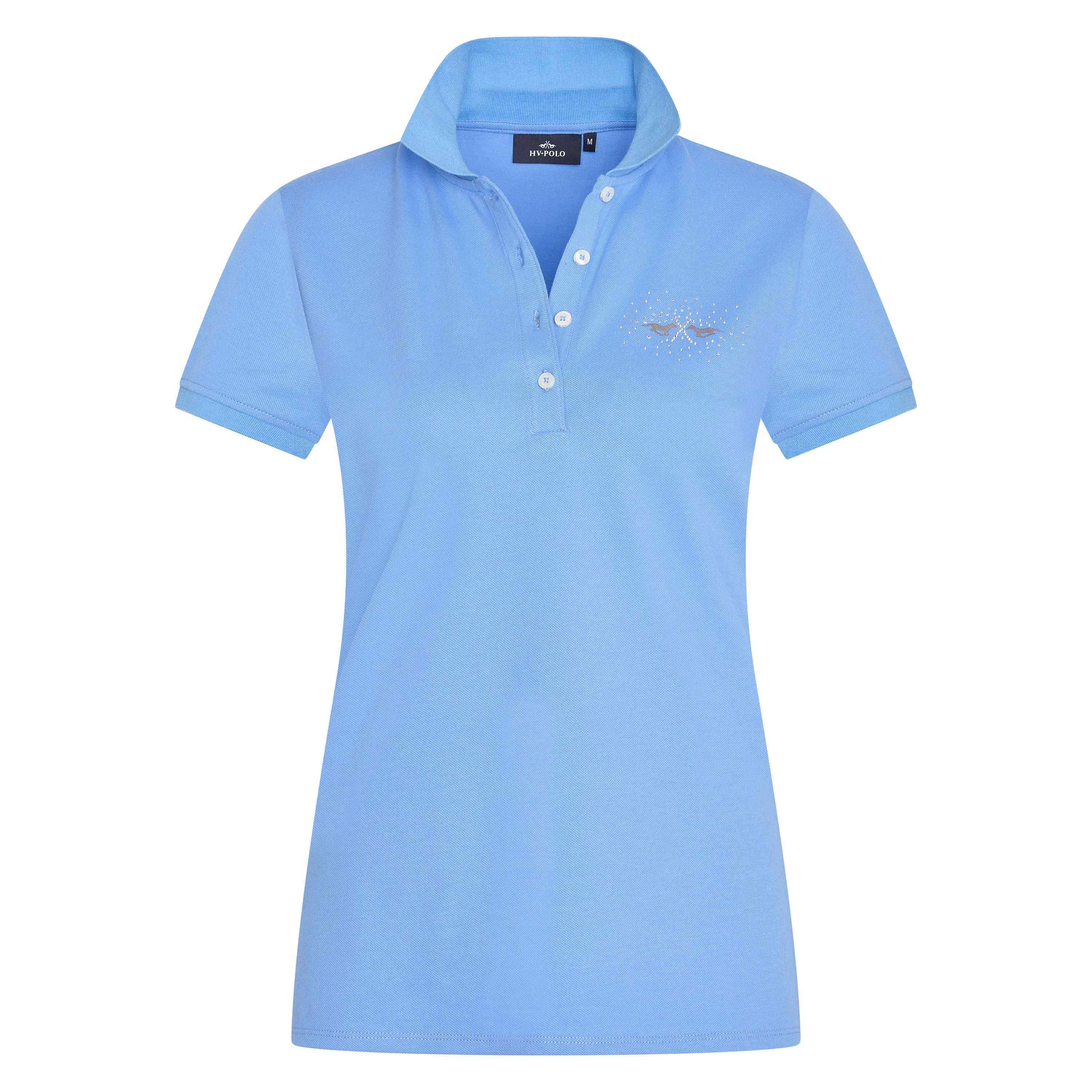 Classic rhinestone riding polo shirt - HV POLO