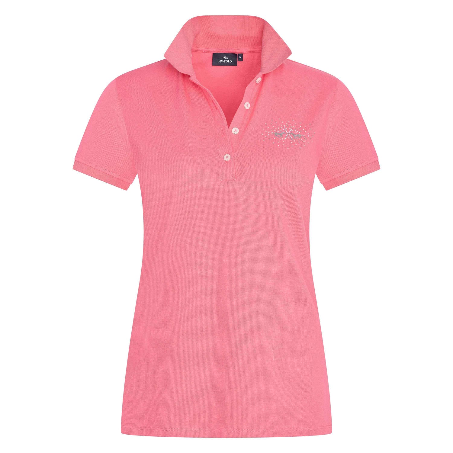 Classic rhinestone riding polo shirt - HV POLO