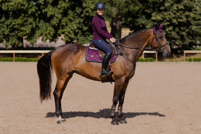 Tapis de selle Purple Gold - Equestrian Stockholm