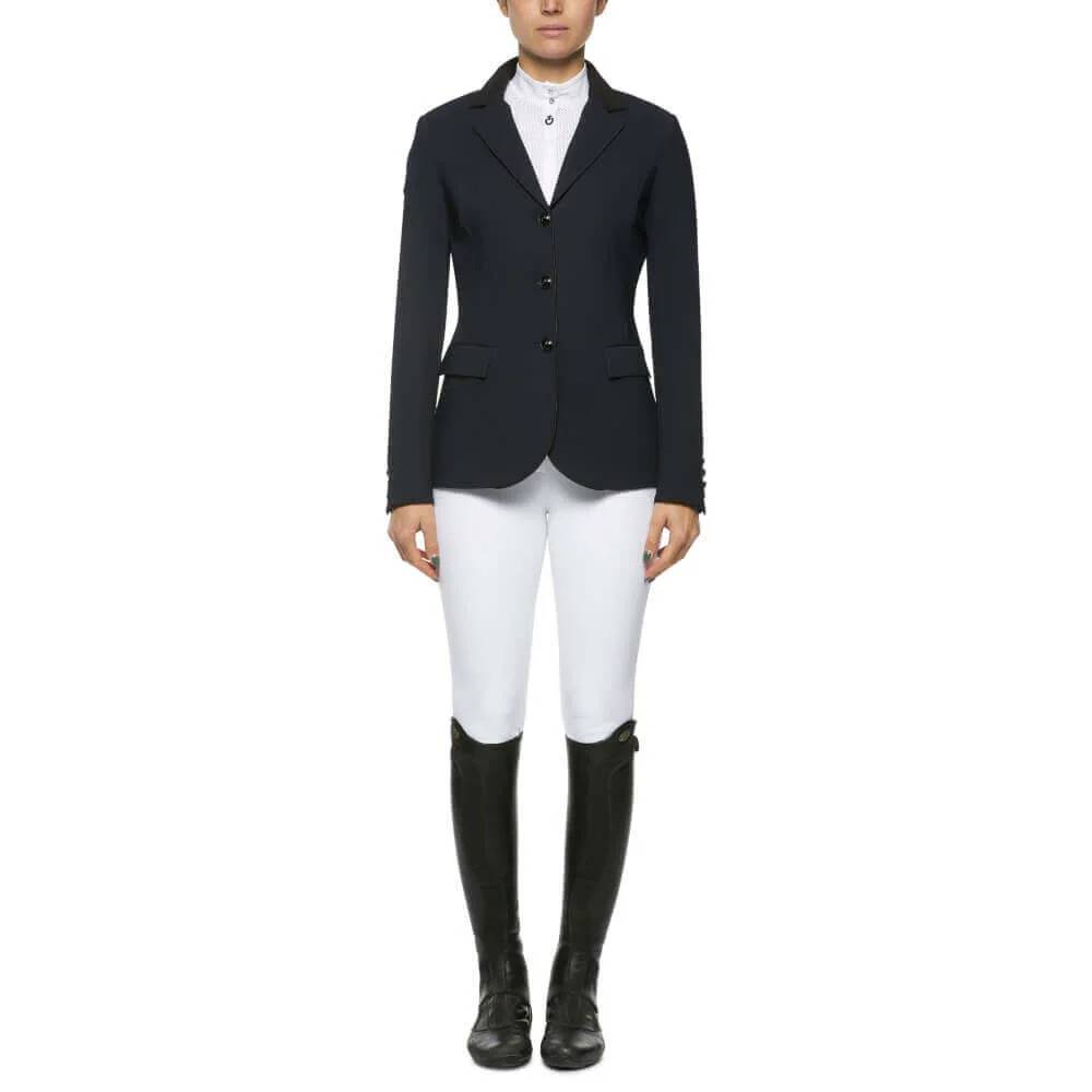 Veste D'équitation Cavalleria Toscana – Femme – Bleu Marine – Taille US S (It 42)